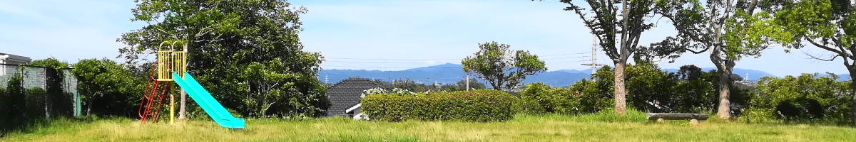 夏のあすか野北の公園